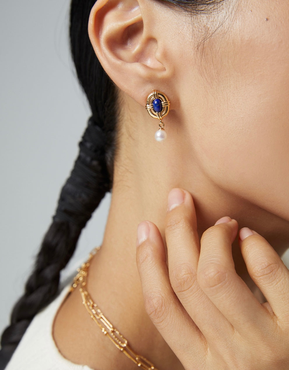 Lapis Lazuli Necklace/Earrings